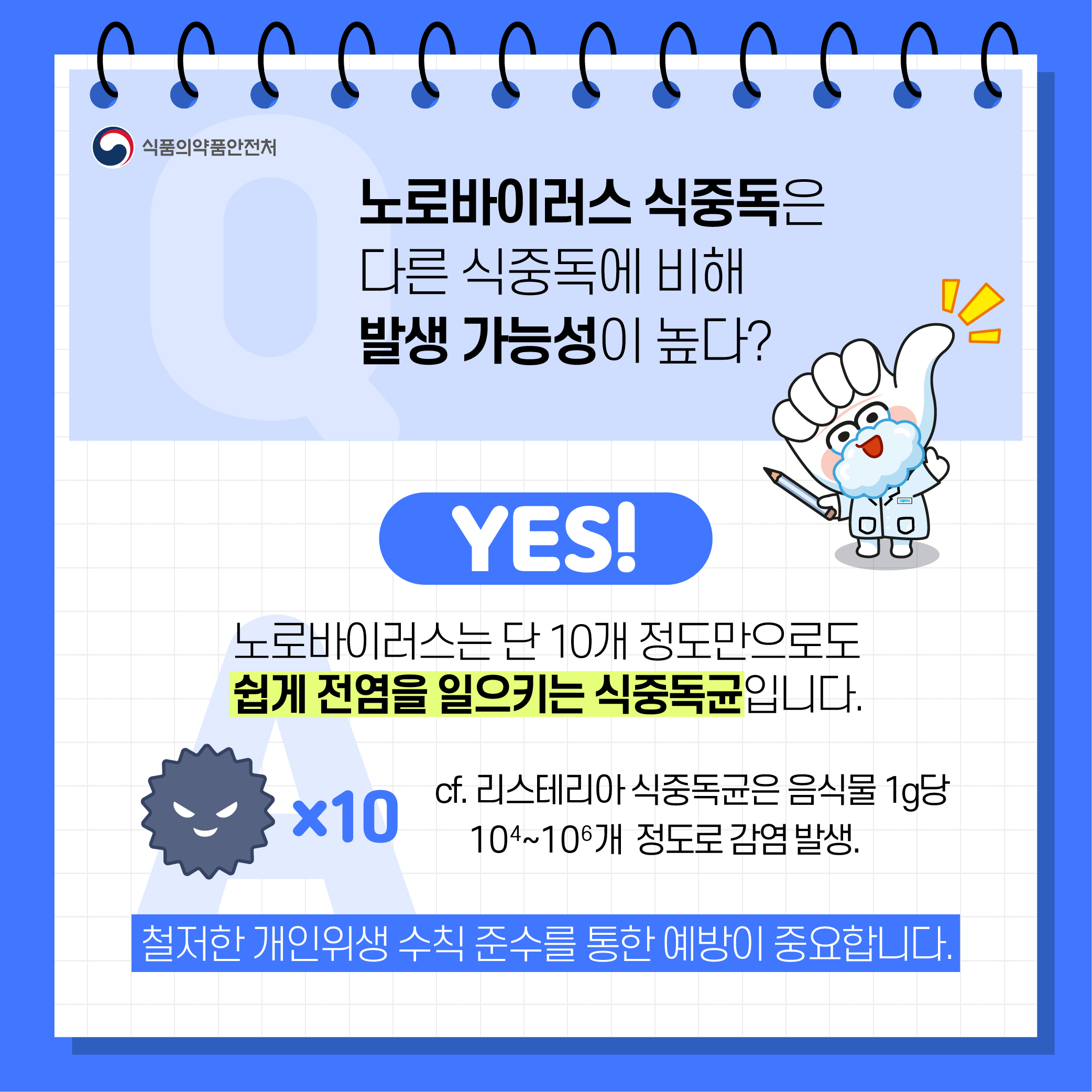 노로바이스러스 식중독 바로알기 이미지 2