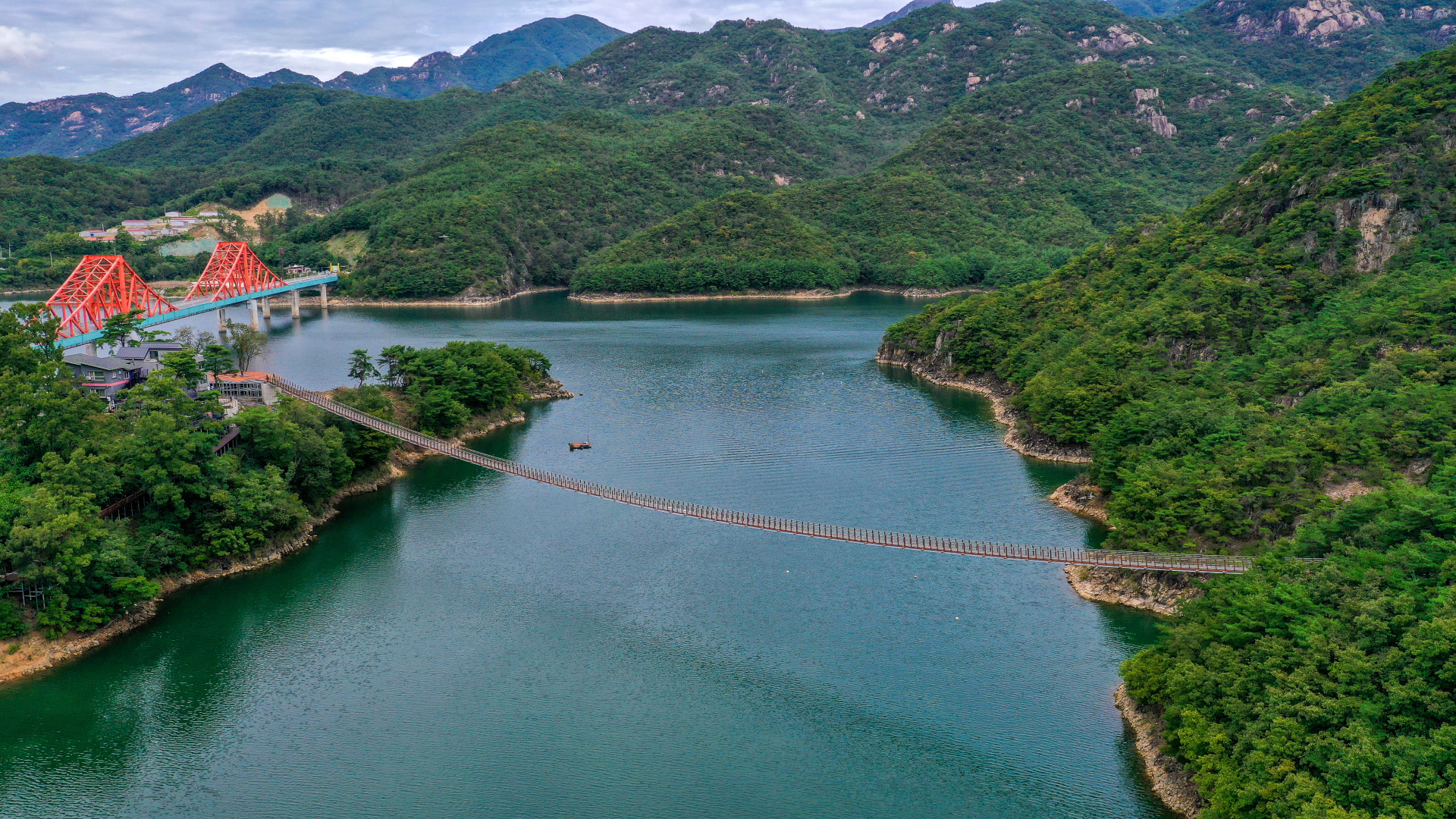 제천 옥순봉 출렁다리 개통 이미지 3