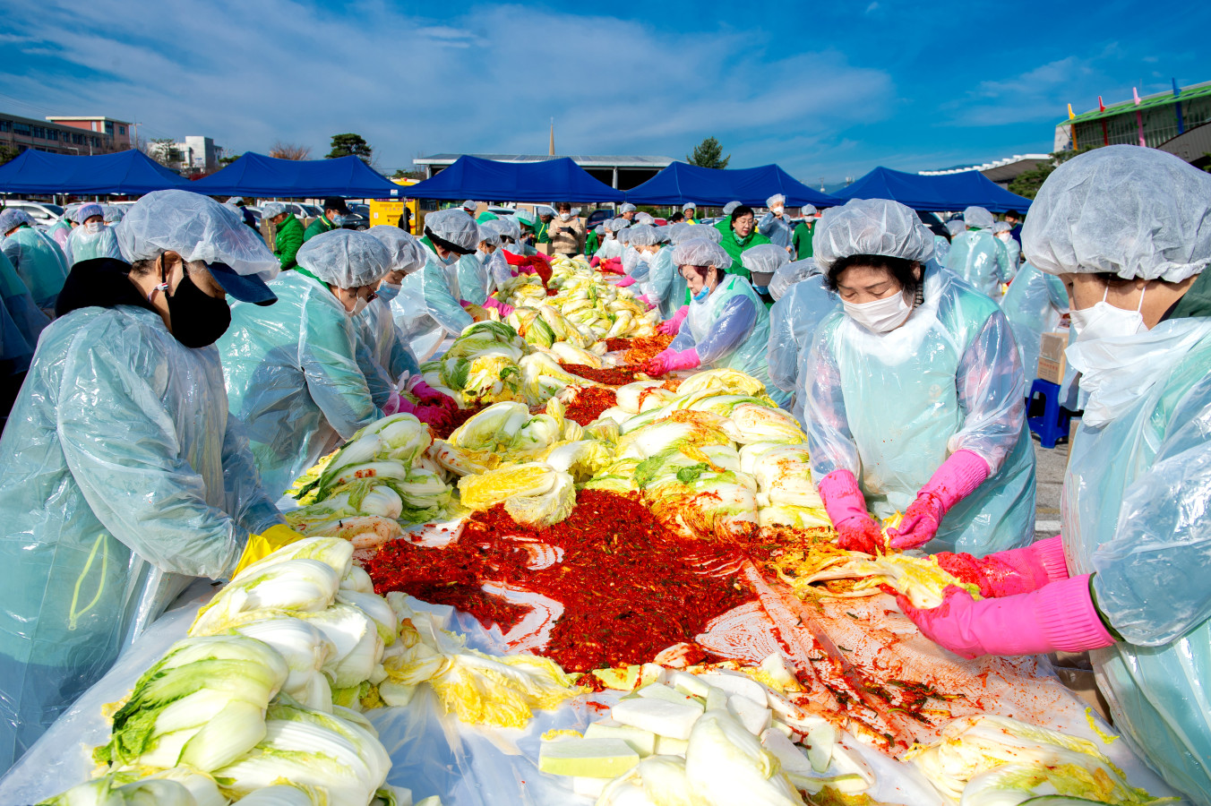 제천시 새마을회, 사랑의 김장나누기 행사 개최 이미지 3