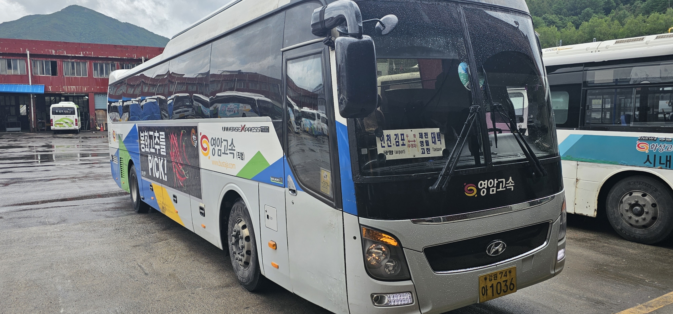제천-인천공항 시외버스 운행 시간 변경 이미지