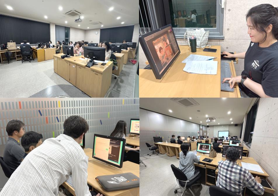 제천문화재단, 2025 [AI로 웹툰 작가 데뷔하기!] 교육 성료 이미지