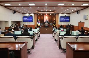 제천시의회, 제350회 원포인트 임시회 개회 이미지