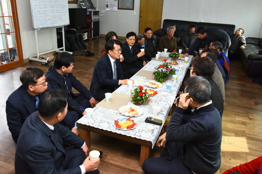 2018년 청풍면 연두순방 시정설명회 이미지 1